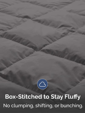 CGK Unlimited packaged duvet insert ready for storage and care
