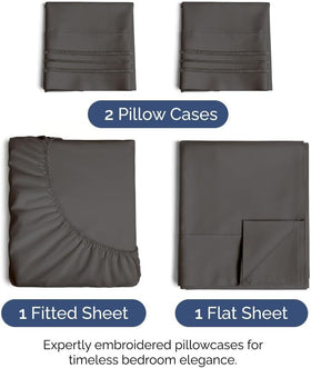 CGK Unlimited deep-pocket fit keeps tall mattresses secure and smooth.