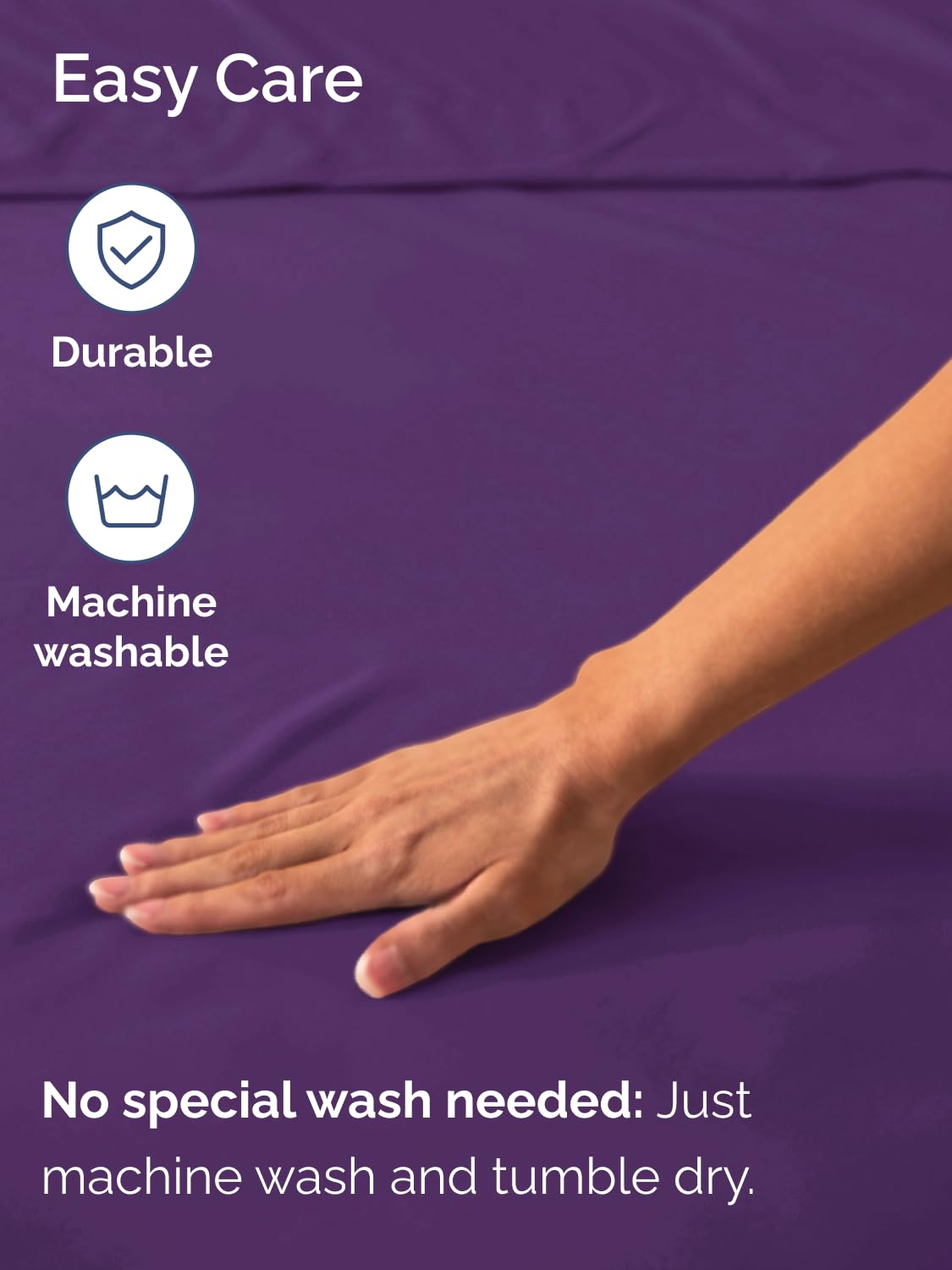CGK Unlimited sheet resists wrinkling, shrinking, staining, fading.