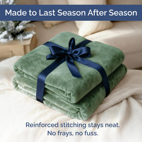 CGK Unlimited sage-green blanket color swatch for decor.