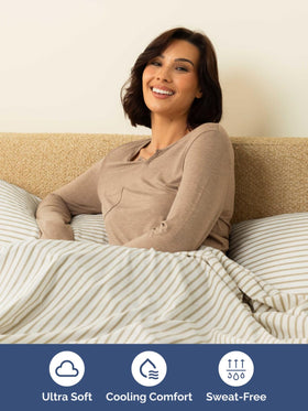 CGK Unlimited secure pillowcase enclosures keep pillows neatly tucked