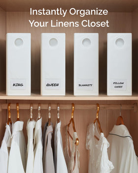 CGK Unlimited sheet organizers with zipper closure for secure compact storage.