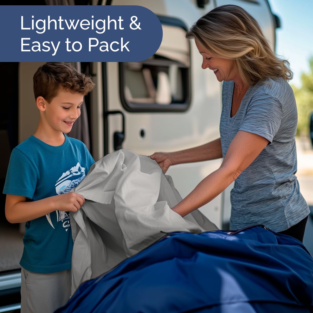 CGK Unlimited deep-pocket design keeps sheets taut on RV mattresses