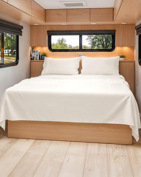 CGK Unlimited short queen pillowcases provide soft, breathable comfort for restful nights.