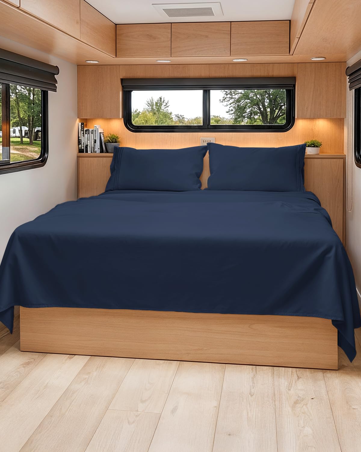 CGK Unlimited short queen sheet set packaging shows premium packaging and ready-to-use bedding.