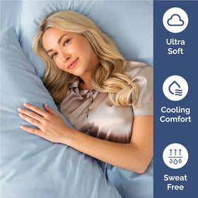 CGK Unlimited deep-pocket design keeps sheets snug on taller mattresses