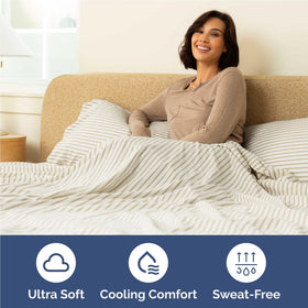 CGK Unlimited breathable microfibre fabric feels soft against the skin