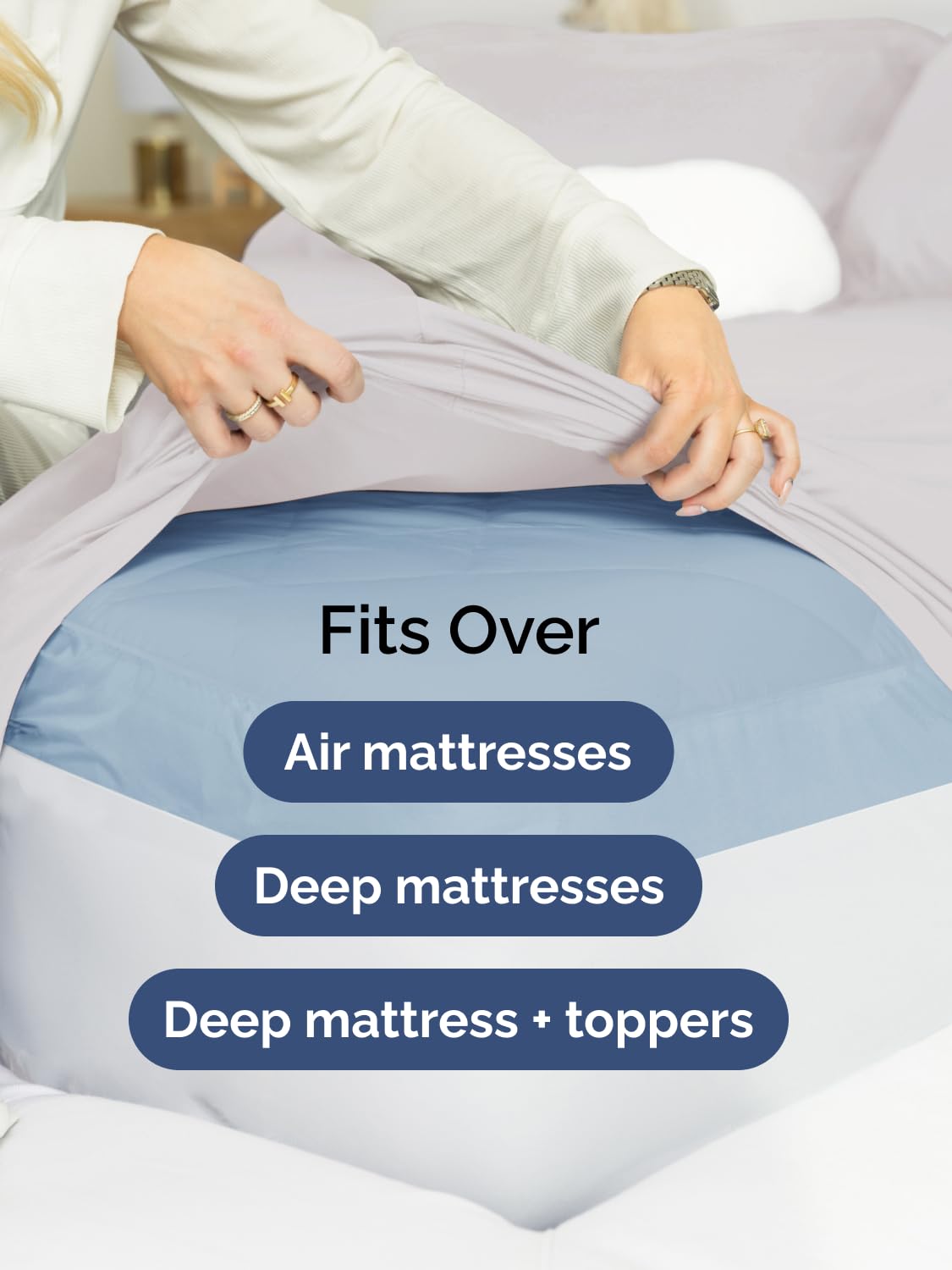 CGK Unlimited soft cooling microfiber sheet feels lightweight and breathable