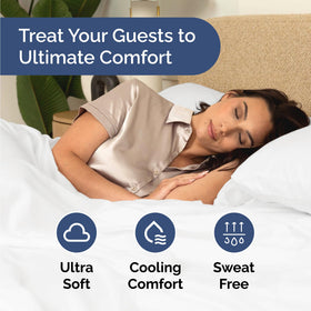 CGK Unlimited soft double-brushed microfiber delivers a silky touch.