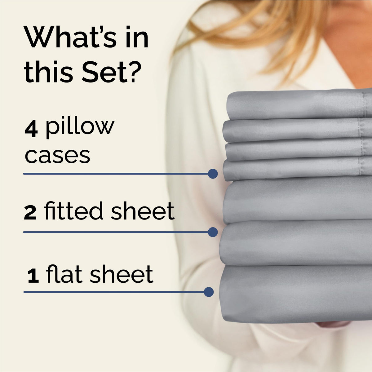 CGK Unlimited Split King fitted sheet front view shows deep pockets for secure fit