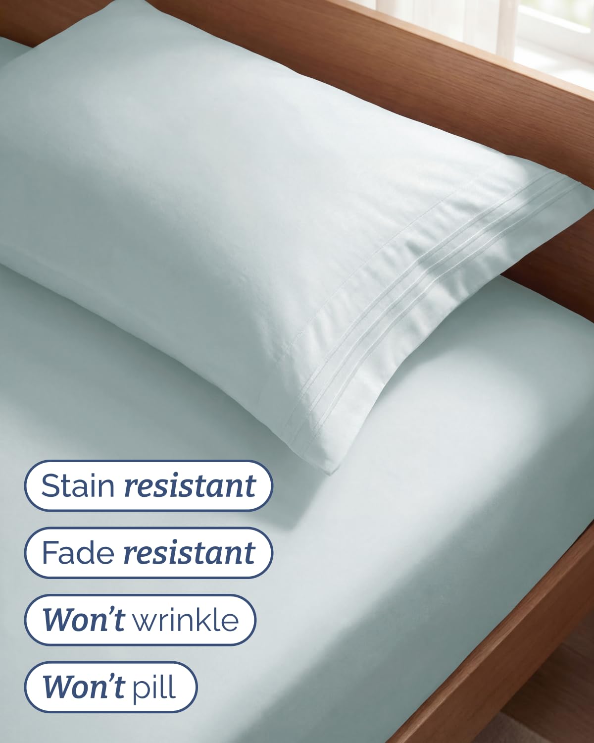 CGK Unlimited close-up of double brushed microfiber softness.