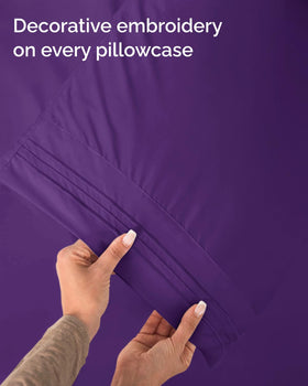 CGK Unlimited purple hotel-quality sleep aesthetic for any room