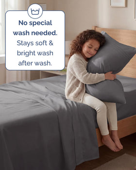CGK Unlimited brushed microfiber provides a soft, silky feel.
