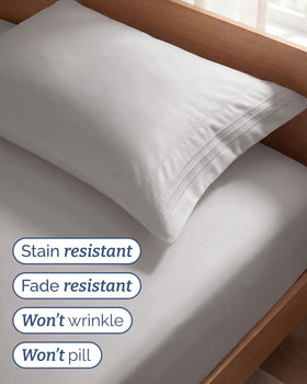 CGK Unlimited breathable cooling fabric shown for a cooler sleep surface.