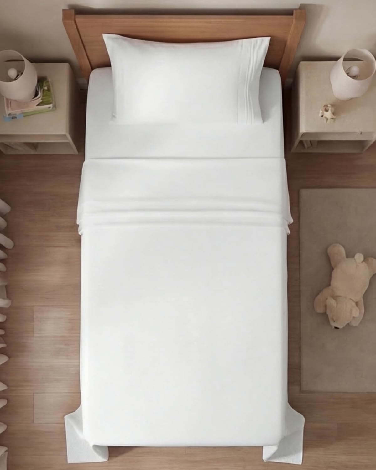 CGK Unlimited easy-fit elastic edge image emphasizes secure, hassle-free setup.