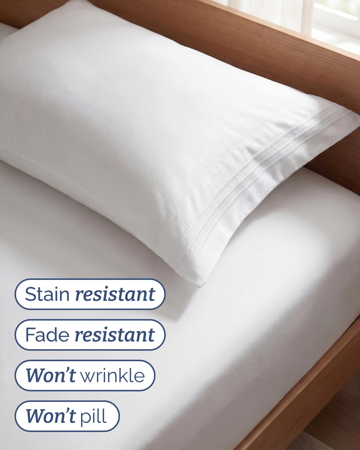 CGK Unlimited silky texture close-up reveals airy, silky microfiber for a cooling feel.