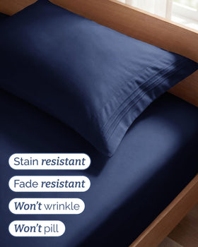 CGK Unlimited brushed microfiber texture closeup emphasizes softness and easy care