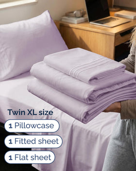 CGK Unlimited Twin XL pillow case offers a silky-soft touch for restful sleep.