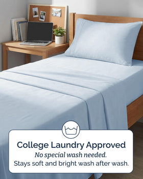 Breathable cooling fabric in CGK Unlimited Twin XL sheets