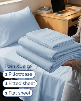 Fitted sheet 39x80 with deep pocket on CGK Unlimited Twin XL set