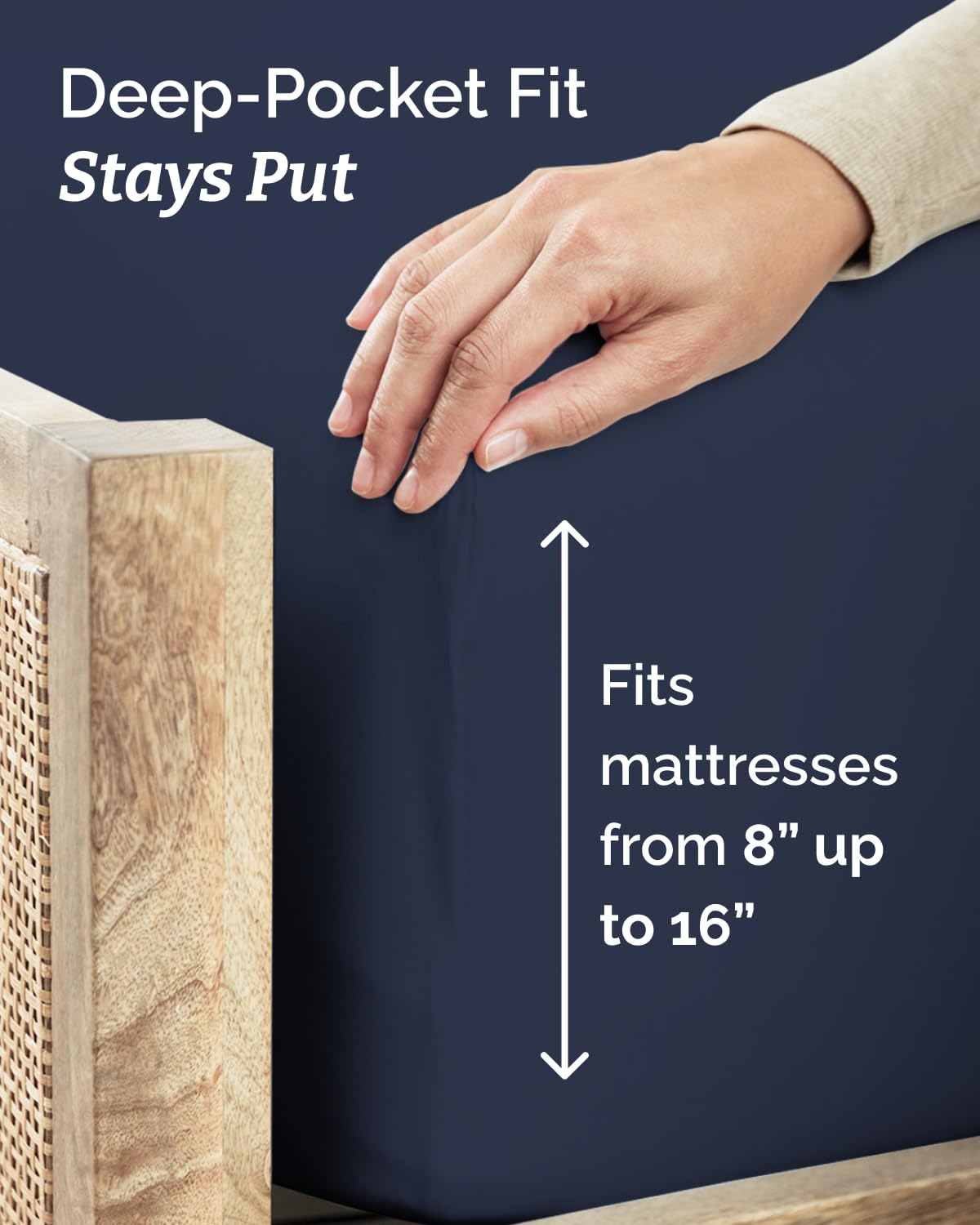 CGK Unlimited fitted sheet 39x80 fits most mattresses securely.