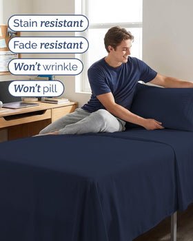 CGK Unlimited pillow case 20x30 adds soft, breathable comfort.