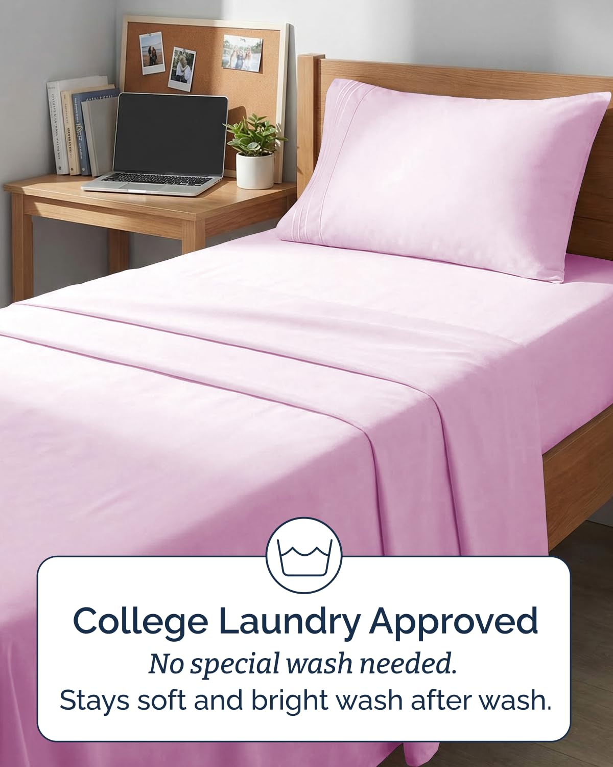 CGK Unlimited Twin XL breathable cooling fabric helps regulate sleep temperature