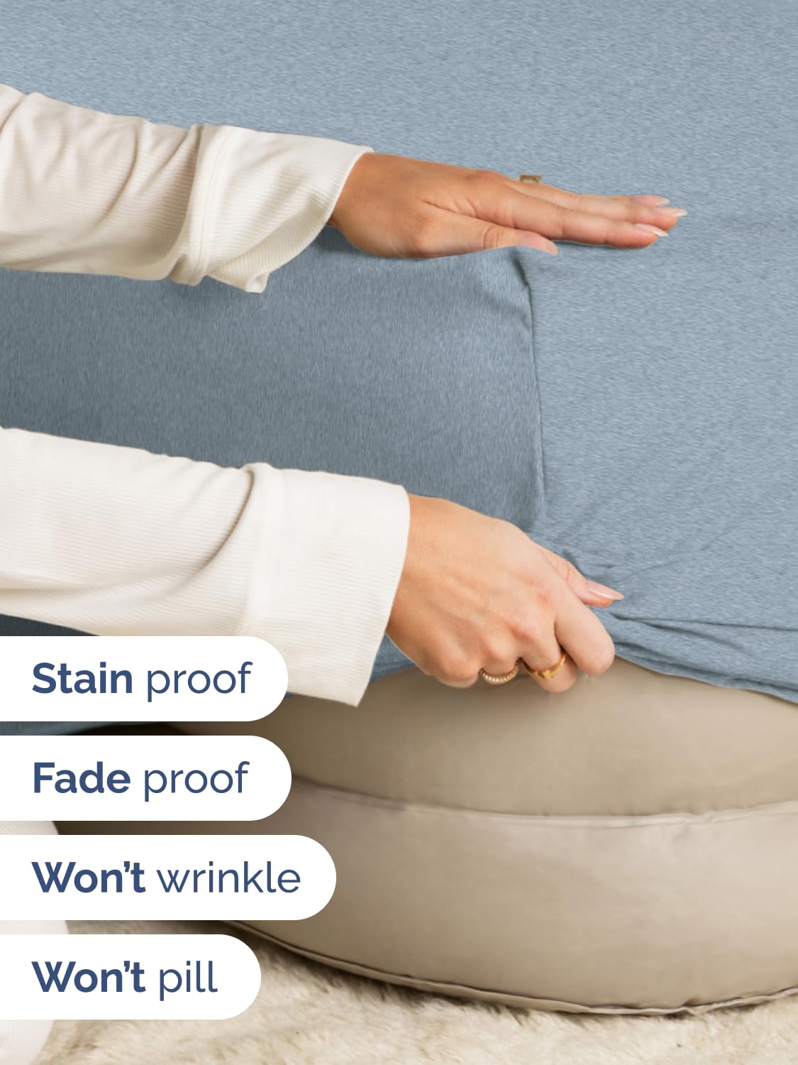 CGK Unlimited ultra-soft double-brushed sheets feel luxurious after many washes.