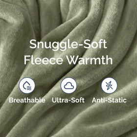 Close-up of CGK Unlimited fleece texture, showing velvety softness.