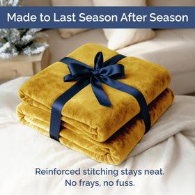 CGK Unlimited blanket anti-static microplush finish for smoother evenings