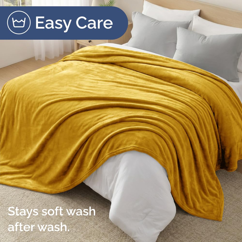 CGK Unlimited blanket care labeling highlights machine-washable convenience