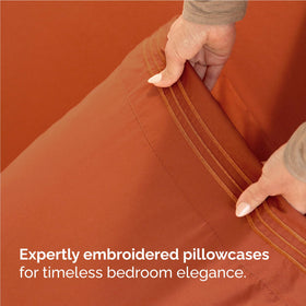 Wrinkle-free CGK Unlimited sheets provide a tidy bed with minimal care.