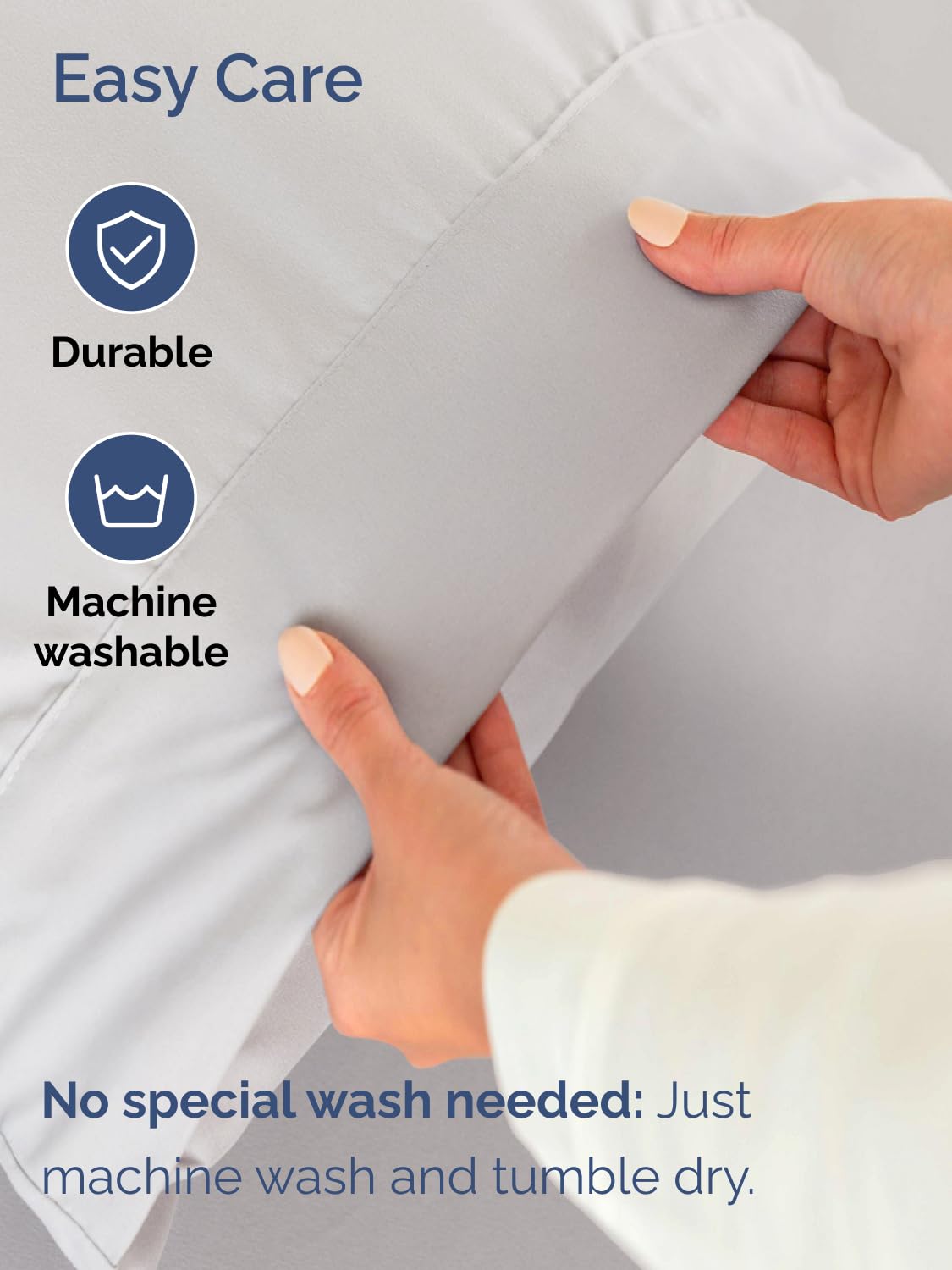 CGK Unlimited wrinkle resistant fabric for easy care and less ironing