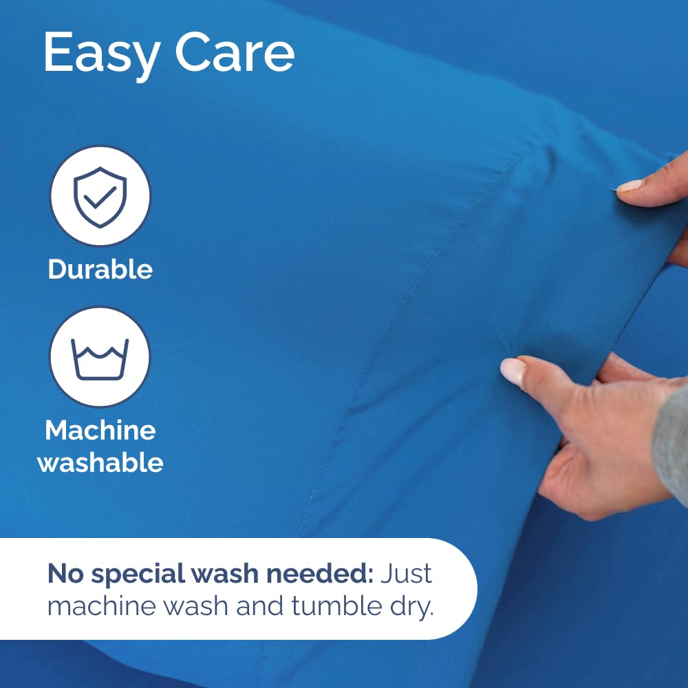 CGK Unlimited wrinkle-resistant microfiber keeps sheets neat and tidy