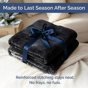 CGK Unlimited luxury blanket for living space adds style and comfort.