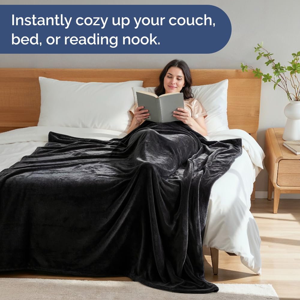 CGK Unlimited versatile couch-bed-travel blanket ideal for lounging at home or on the go.
