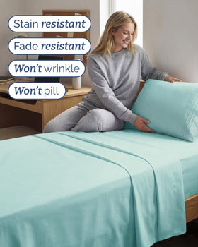 CGK Unlimited microfiber close-up shows soft, weightless fabric feel.