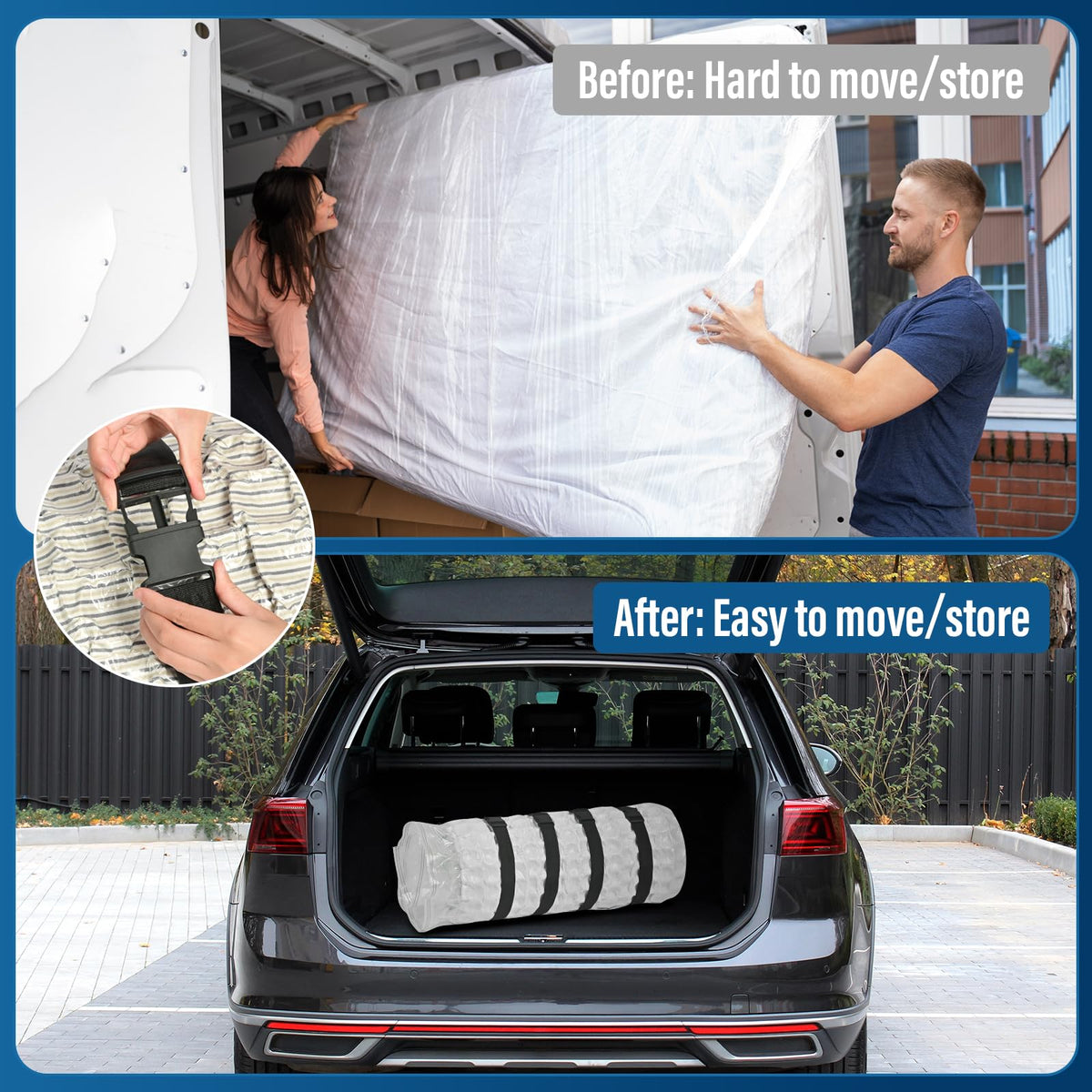 CGRTEUNIE easy one-person use with straps for solo moving
