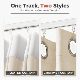 ChadMade end hooks help smooth curtain movement at track ends.