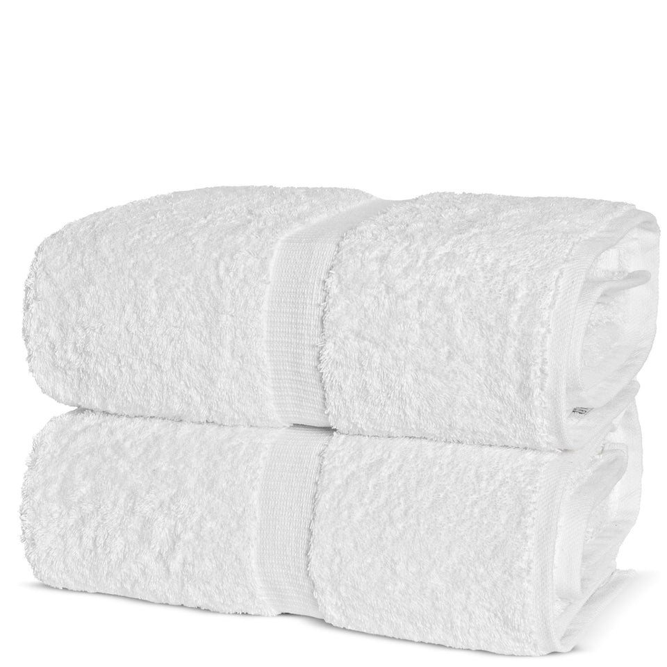 Chakir Turkish Linens bath sheet 35x70 white flatlay highlights plush softness and absorbency