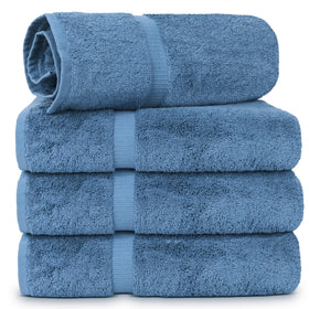 Chakir Turkish Linens bath towel 30x60 laid flat with plush weave and luxurious softness