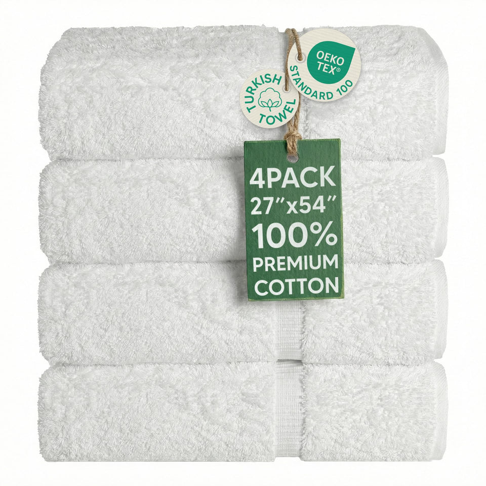 Chakir Turkish Linens bath towel set with soft-luxury texture for daily spa-like comfort.