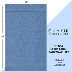Chakir Turkish Linens set hanging to dry, illustrating quick-drying performance