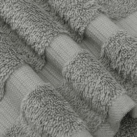 Chakir Turkish Linens gray OEKO-TEX certified towels ensure safe materials.