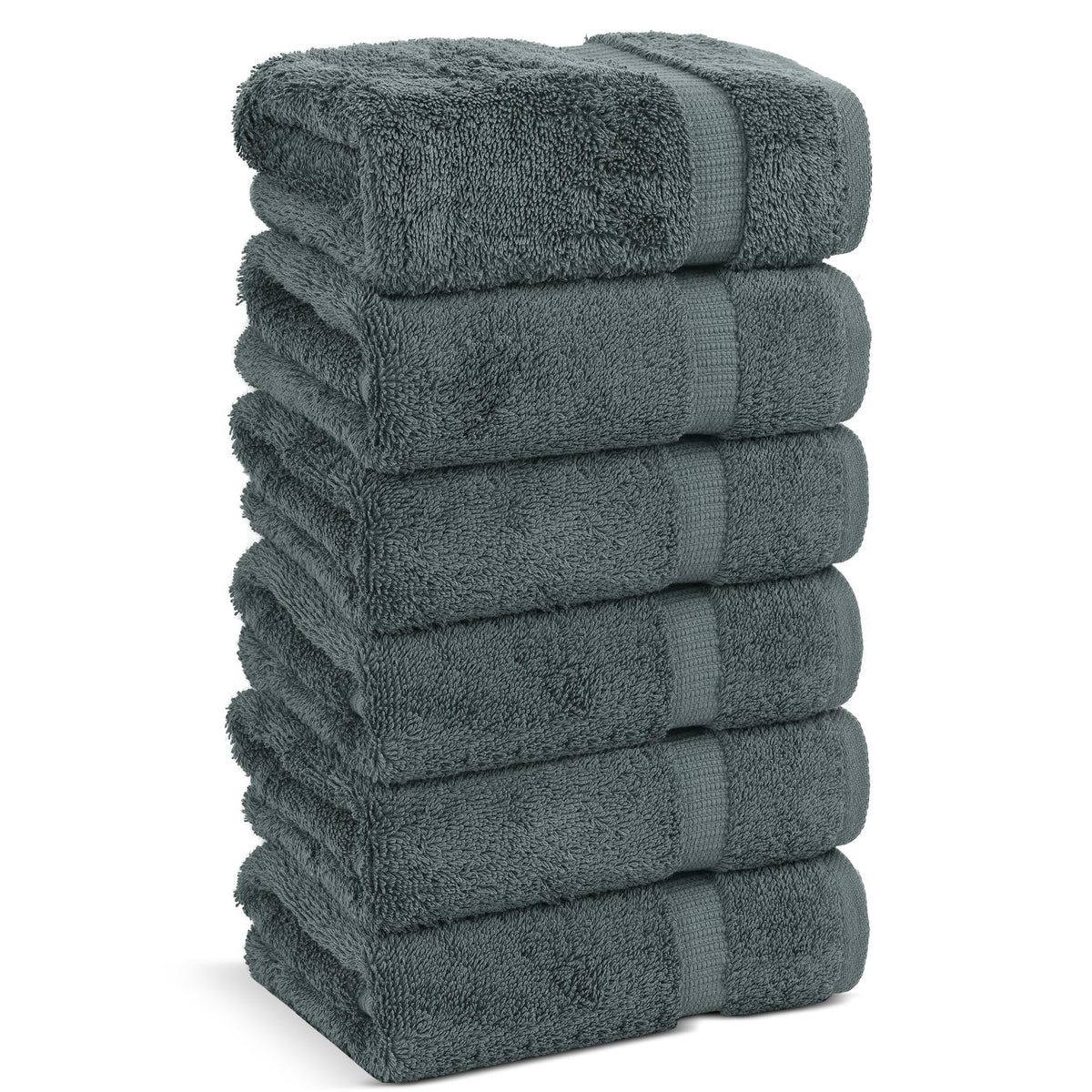 Chakir Turkish Linens hand towels 16x30, ultra-absorbent and soft for daily use.