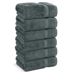 Chakir Turkish Linens hand towels 16x30, ultra-absorbent and soft for daily use.