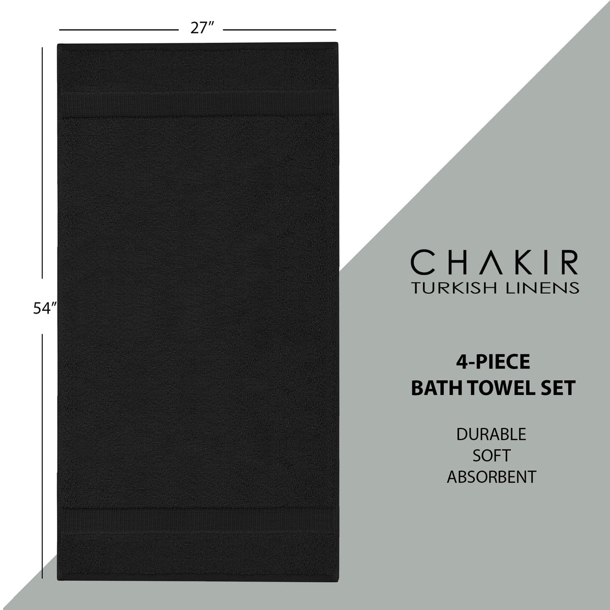 Chakir Turkish Linens packaged towels ready for storage or gifting.
