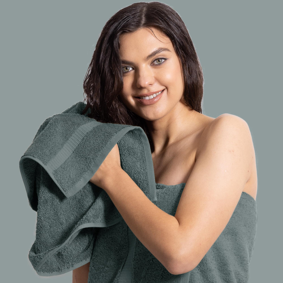 Chakir Turkish Linens premium cotton towels, plush texture and quick-drying for everyday comfort.