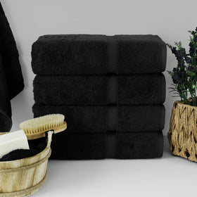 Chakir Turkish Linens towel close-up shows plush cotton for absorbency.