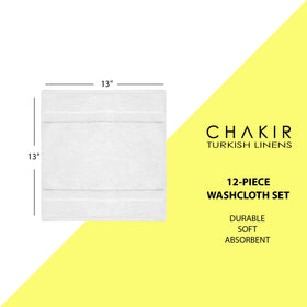 Chakir Turkish Linens OEKO-TEX certified washcloths safe for family use
